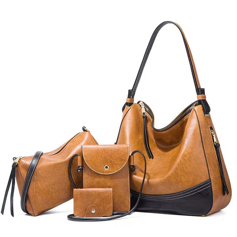 Women'S Crossbody Bags - Women's Bag Set - 4-piece Set.