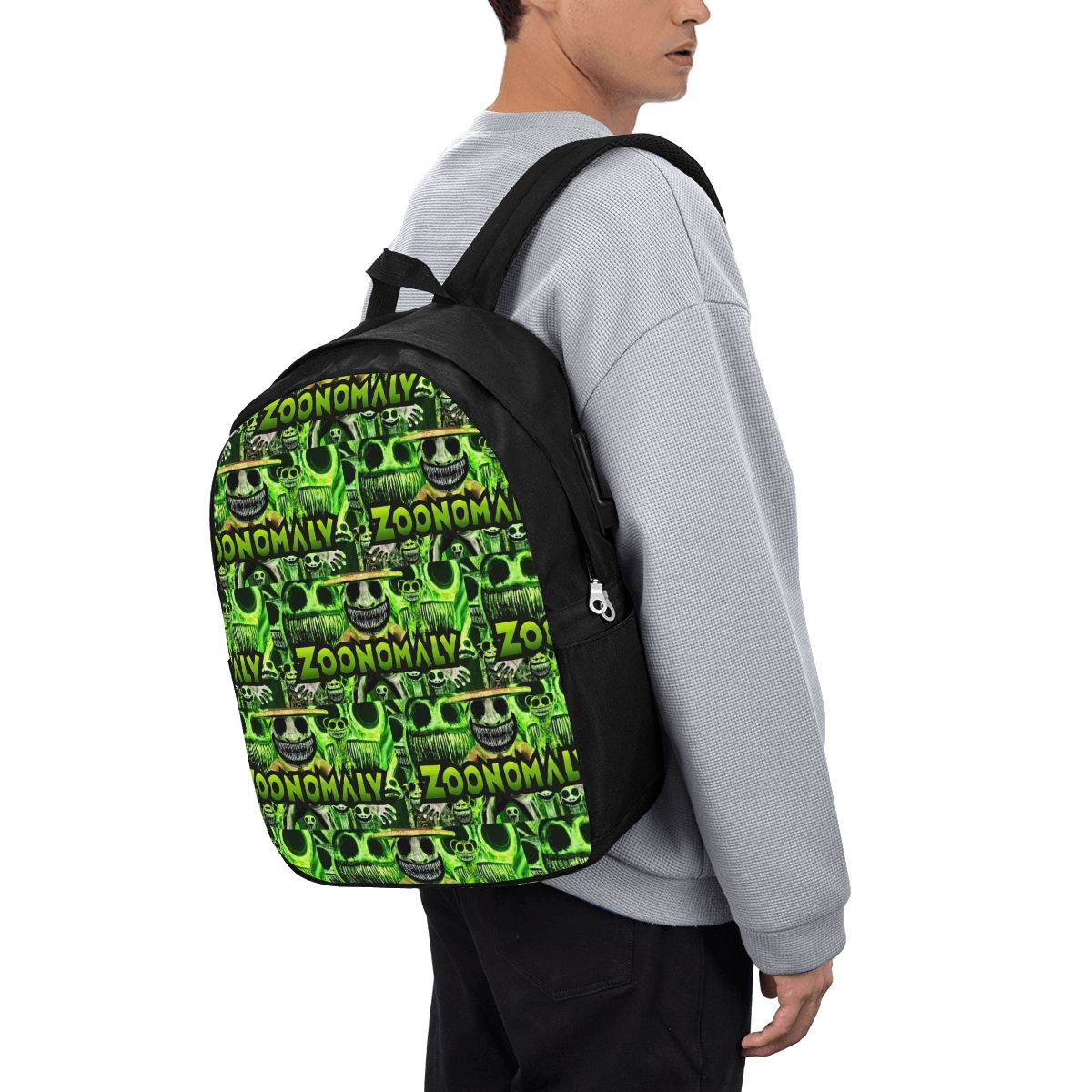 Woman In Bag - Zoonomaly Cartoon Steam Game Backpack Travel
