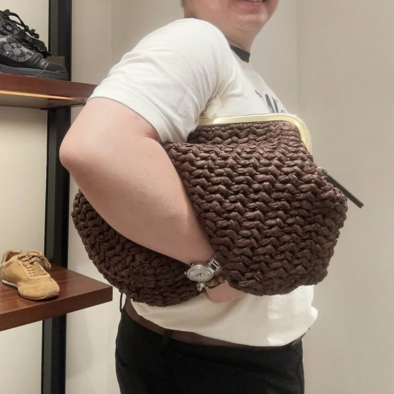 Hand-Woven Kisslock Frame Shou - огляд і ціна Women Bags On Sale