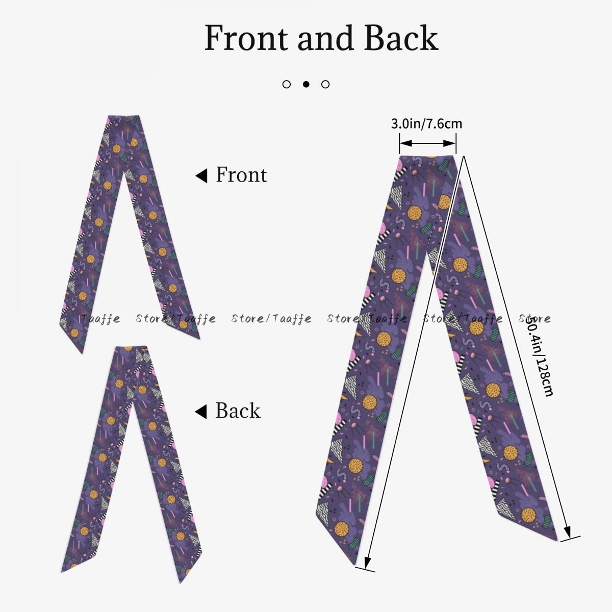 Fake Silk Scarf Women Hair Ban - огляд і ціна Women'S Retro Bags