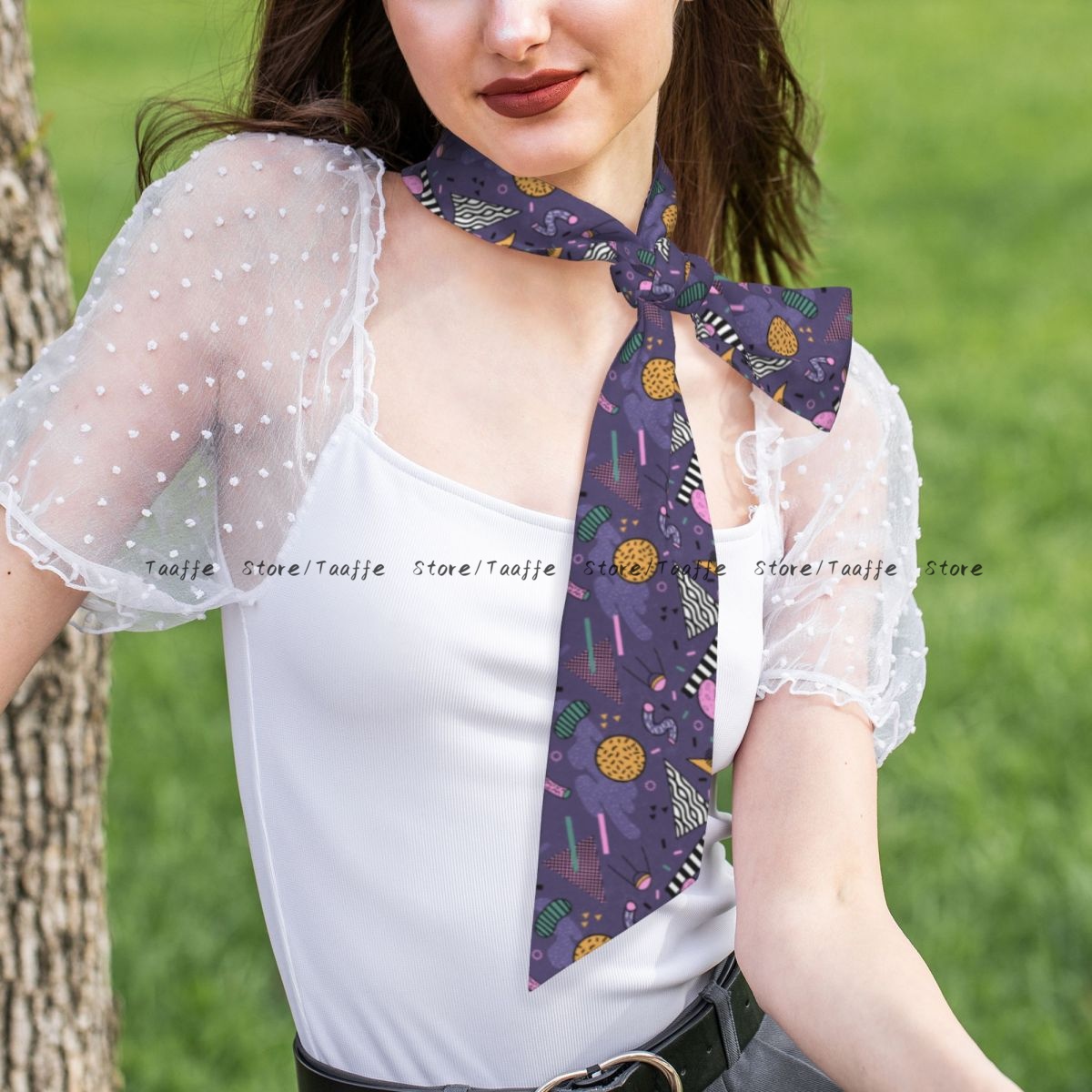 Fake Silk Scarf Women Hair Ban - огляд і ціна Women'S Retro Bags