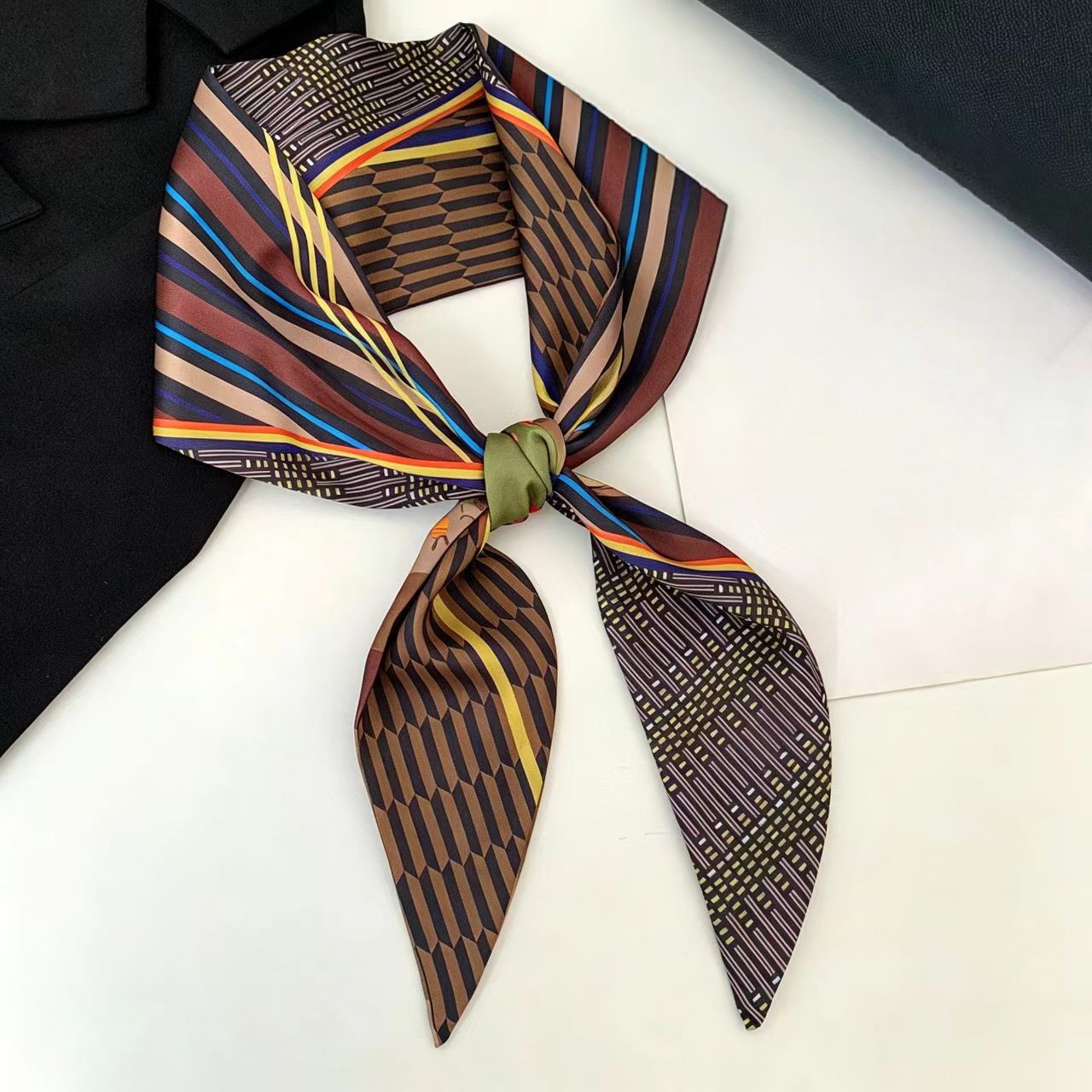 Luxury Print Long Hair Ribbon  - огляд і ціна Women Bags On Sale