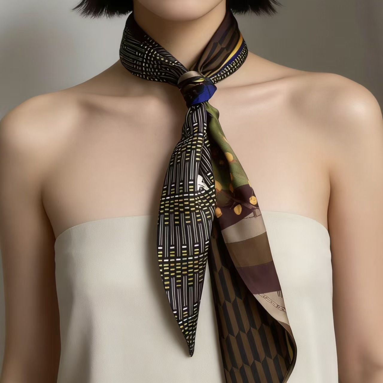 Luxury Print Long Hair Ribbon  - огляд і ціна Women Bags On Sale