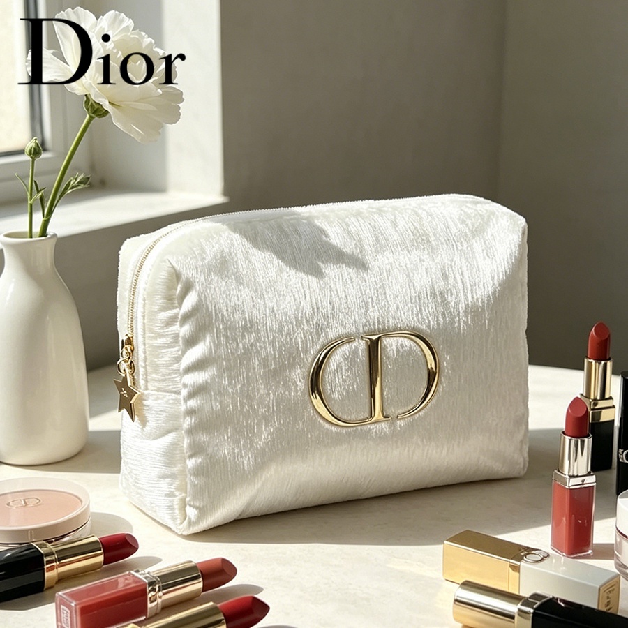 Dior’s Bag White Velvet Travel - огляд і ціна Women Bags White