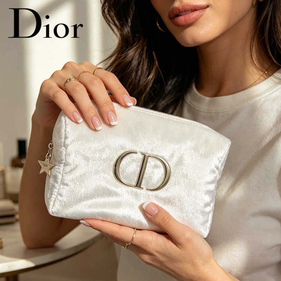 Dior’s Bag White Velvet Travel - огляд і ціна Women Bags White