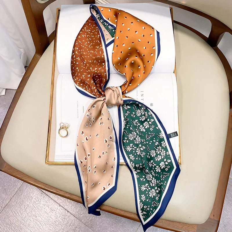 Design Print Skinny Scarf Plai - огляд і ціна Women Bags Branded