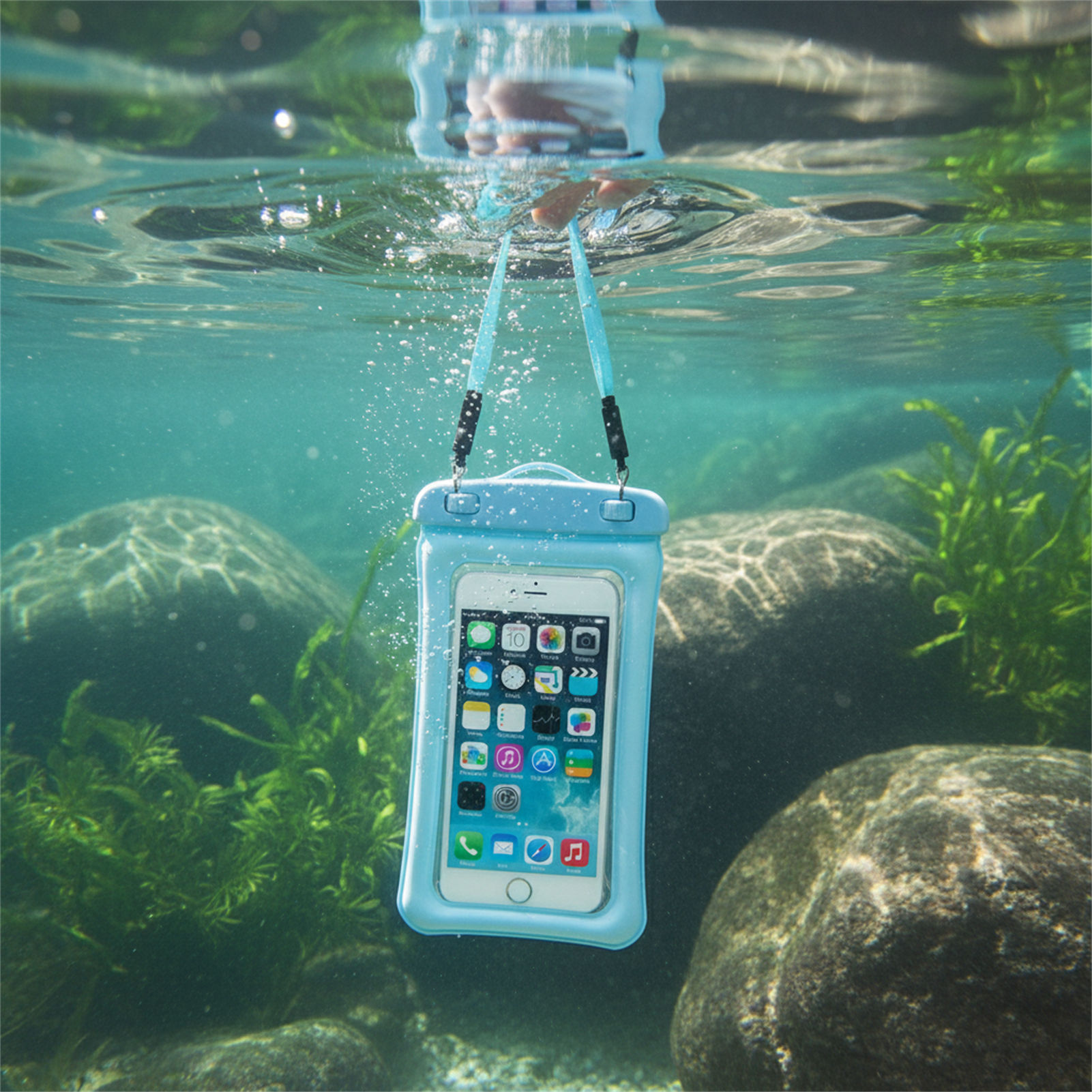 Blue Black Waterproof Phone Ba - огляд і ціна Women Bags Waterproof
