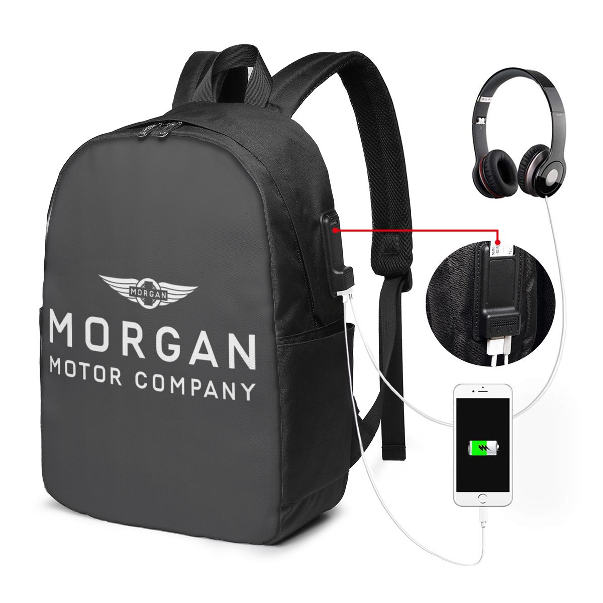 Morgan Motor Car Company Backp - огляд і ціна Woman In Bag