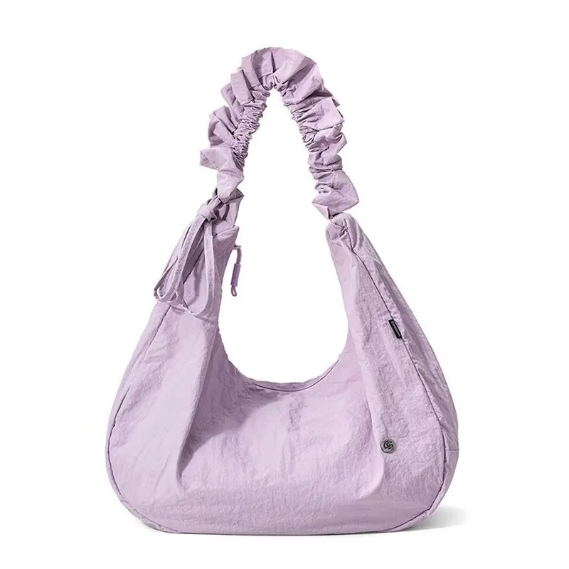 Women's Crinkled Nylon Hobo Ba - огляд і ціна Hobo Bag Slouchy