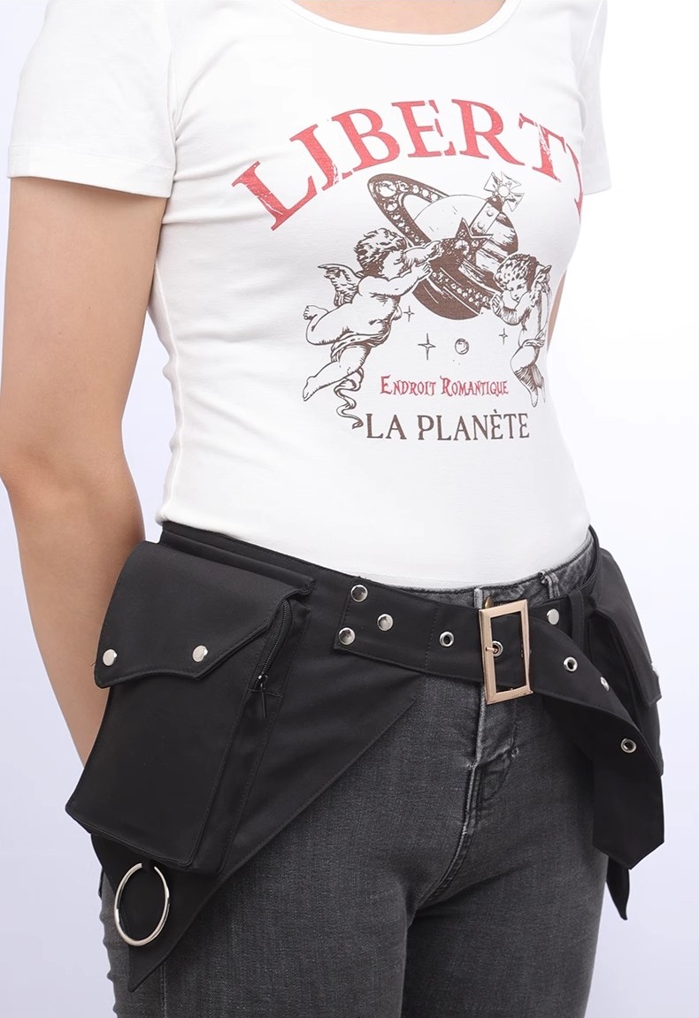 Women's Medieval Punk Waist Ba - огляд і ціна Women'S Retro Bags