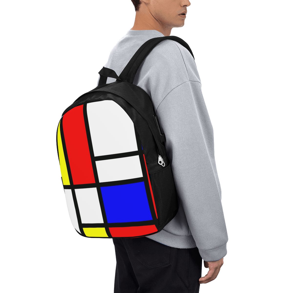 Piet Mondrian Composition  Bac - огляд і ціна Woman In Bag