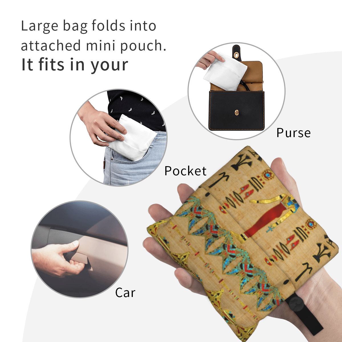 Fashion Printing Egyptian Mut  - огляд і ціна Women Bags In Egypt