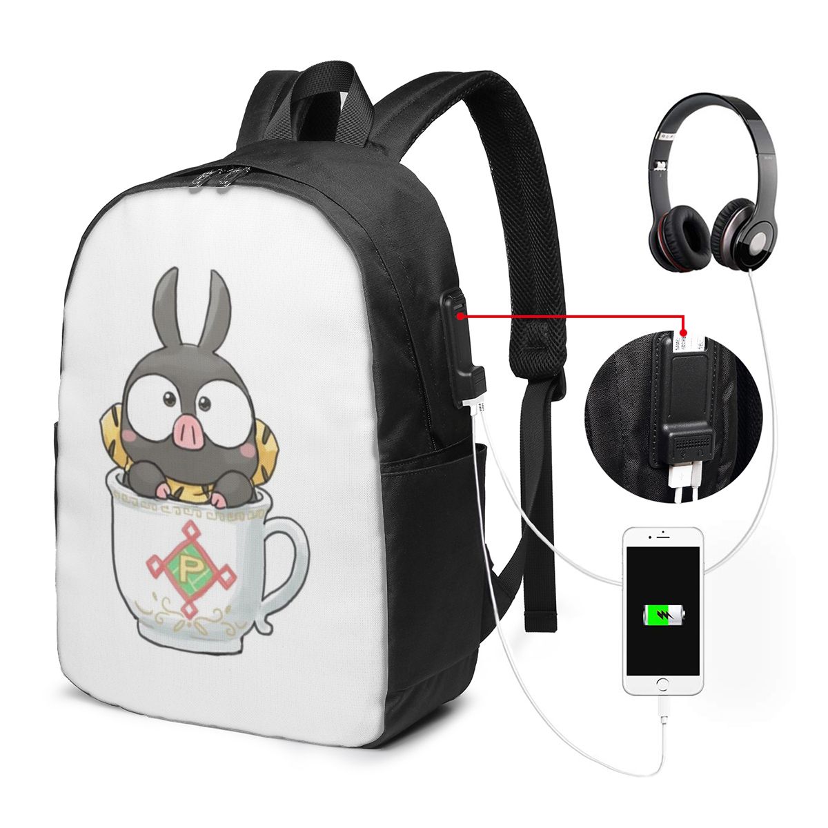 RanmaSaotome Pig Girls P Chan  - огляд і ціна Woman In Bag