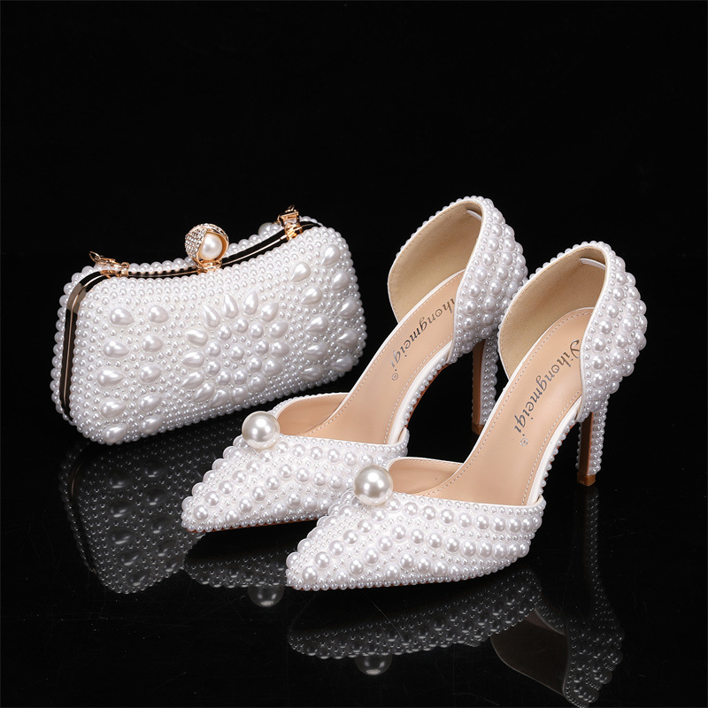 Bag and Shoe Set for Women Pea - огляд і ціна Women Bags White