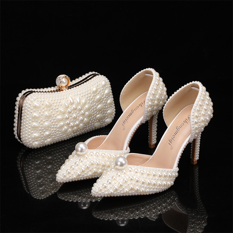 Bag and Shoe Set for Women Pea - огляд і ціна Women Bags White