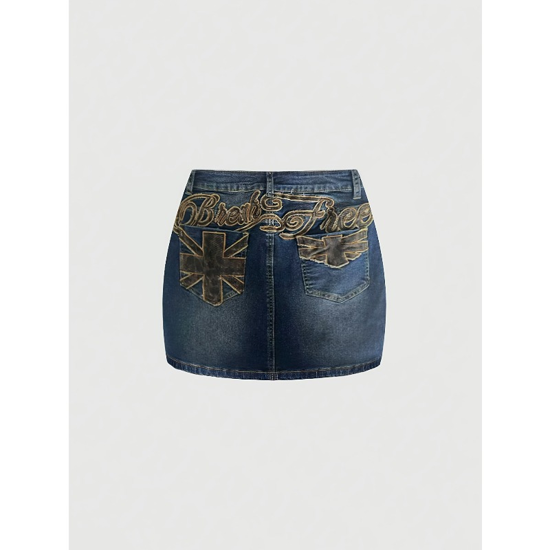 Summer Denim Retro Short Skirt - огляд і ціна Women'S Retro Bags