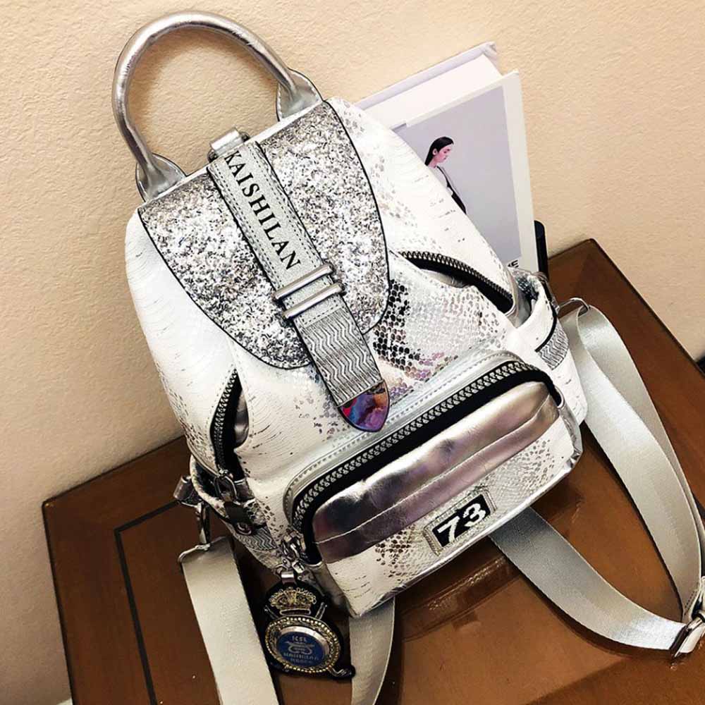 Luxury Brand Women's Backpack  - огляд і ціна Women Bags White