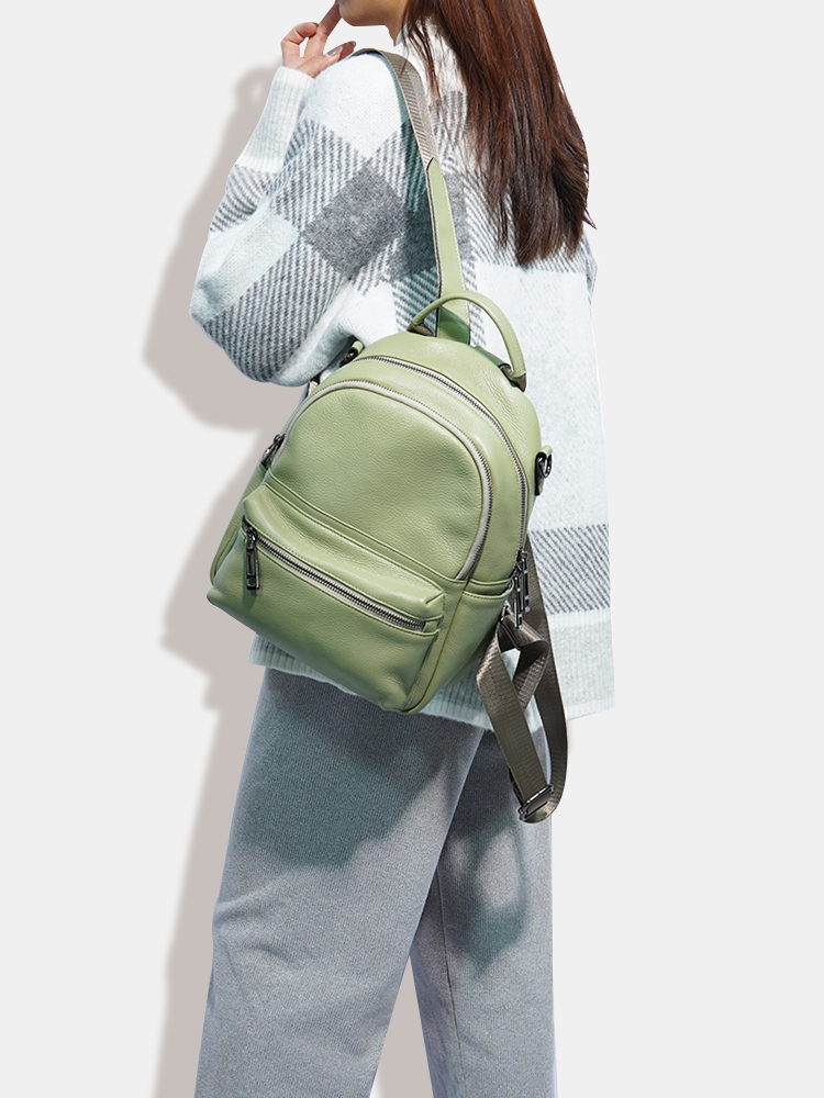 Zency Women Leather Backpack K - огляд і ціна Women Bags White