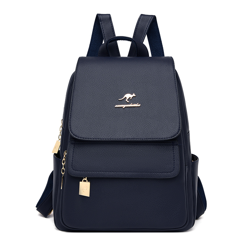 High Quality Leather Backpack  - огляд і ціна Women Bags White