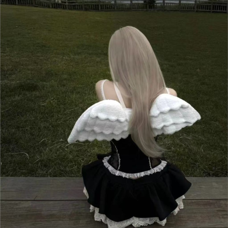 JIAERDI Sweet White Angel Wing - огляд і ціна Women Bags White