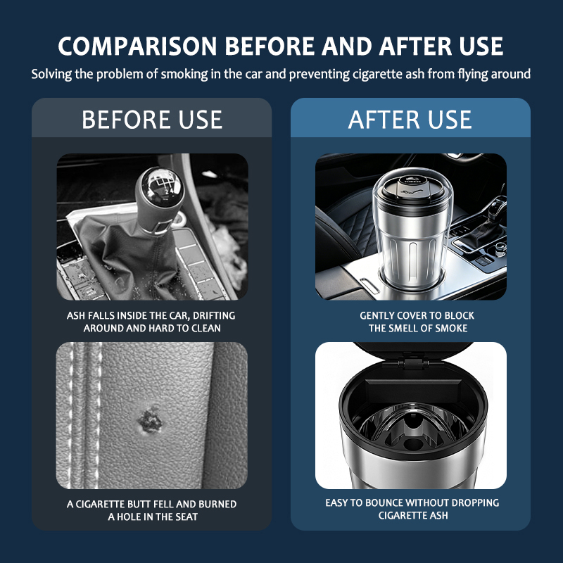 New Car Ashtray Creative Coffe - огляд і ціна Box Bag Rigid