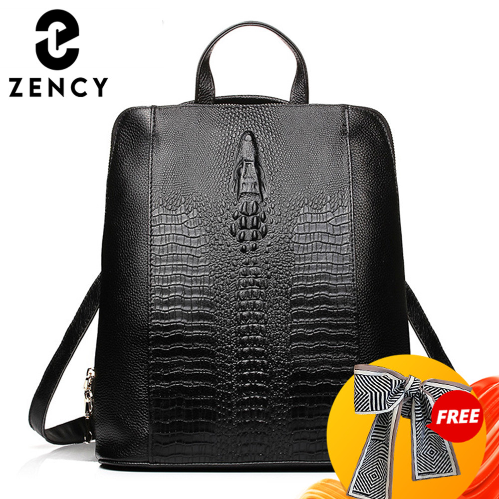 Zency 100% Genuine Leather Kna - огляд і ціна Women Bags White