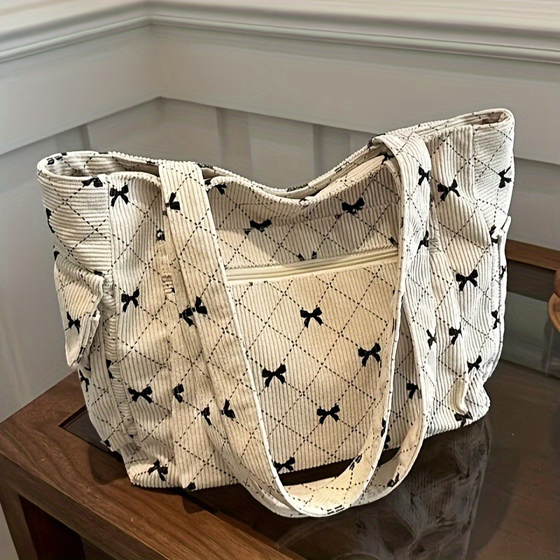 Large Capacity Corduroy Casual - огляд і ціна Women Bags Aldo