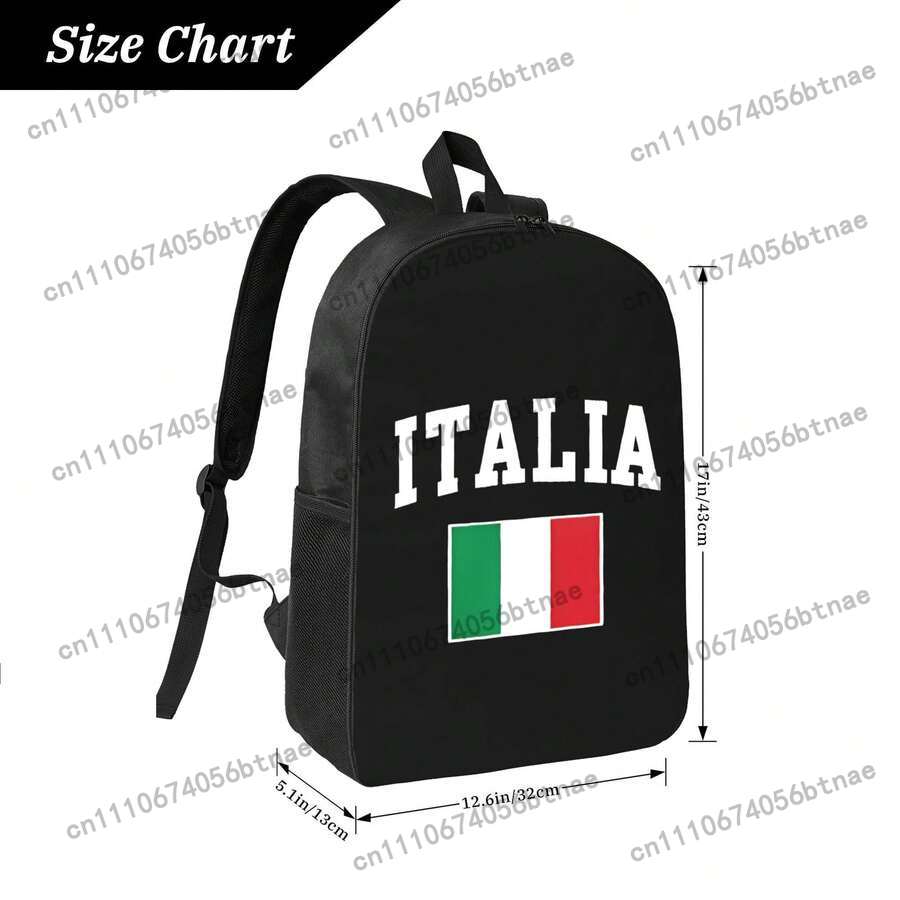 Italia Flag Backpack Waterproo - огляд і ціна Women Bags Waterproof