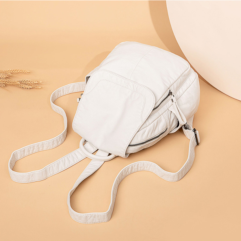 Women's Backpack White Washed  - огляд і ціна Women Bags White
