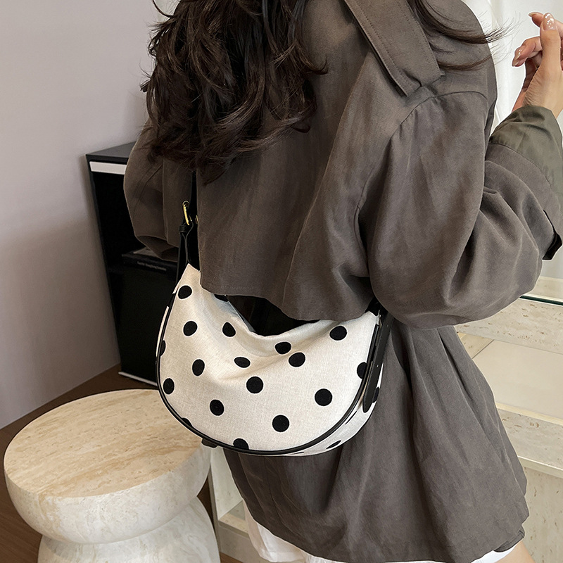 Women Polka Dot Hobo Bag Femal - огляд і ціна Hobo Bag Slouchy