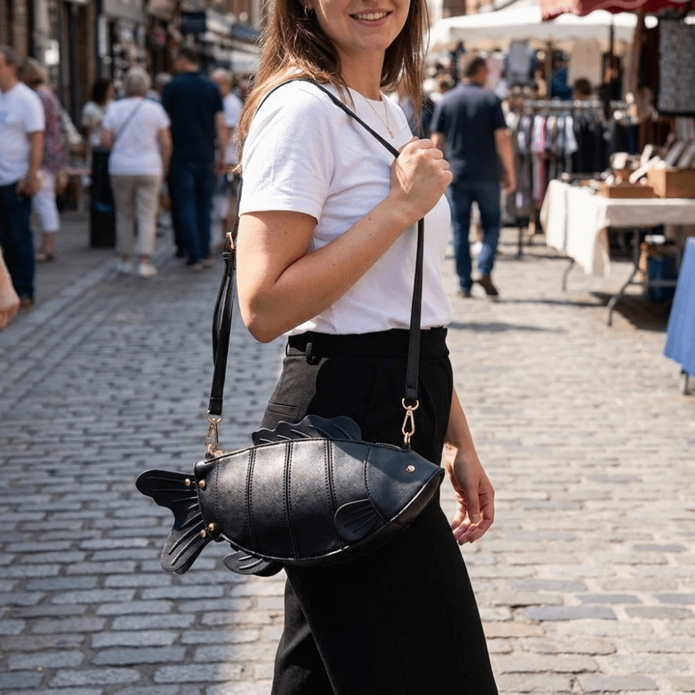 Creative Simulation Fish Shape - огляд і ціна Hobo Bag Slouchy