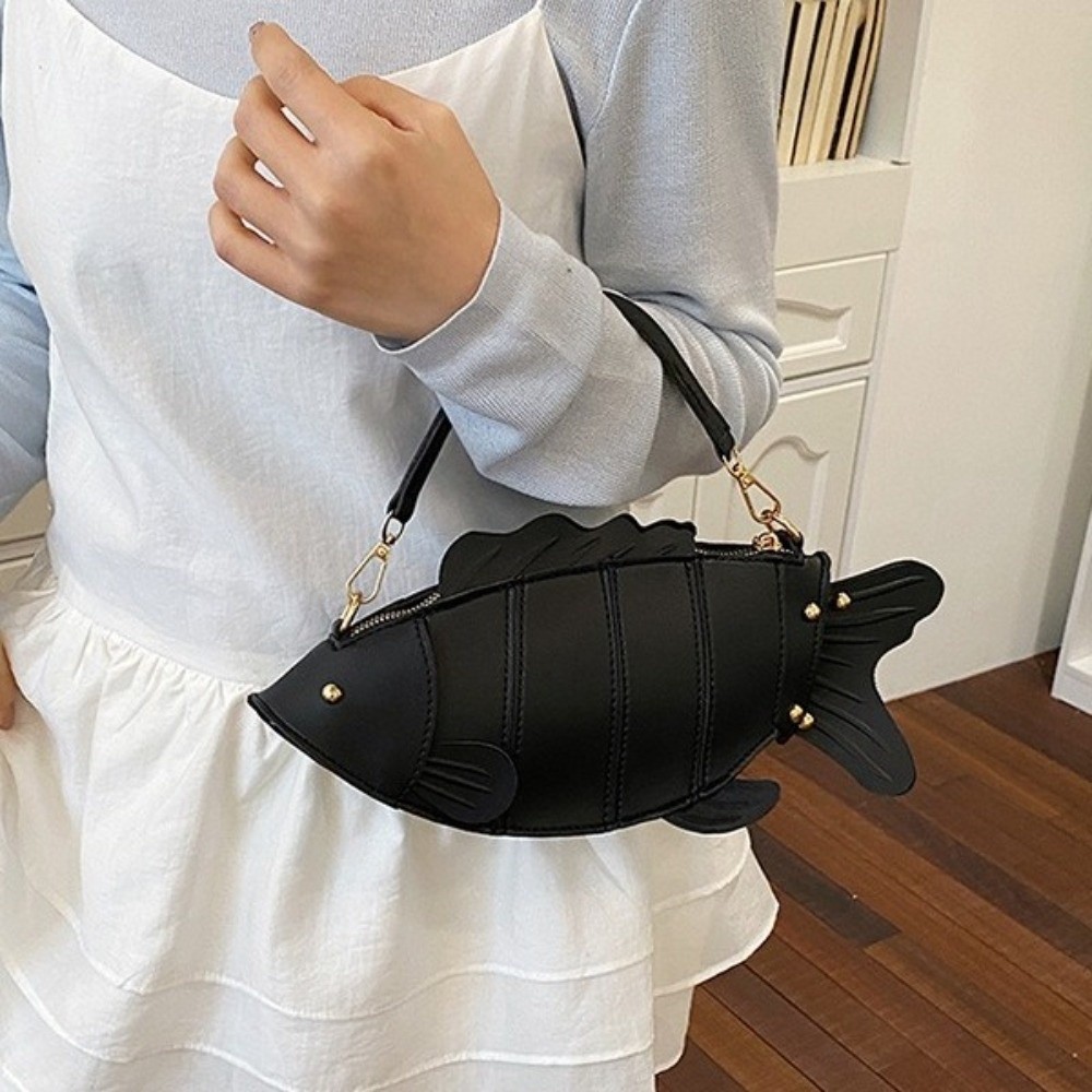 Creative Simulation Fish Shape - огляд і ціна Hobo Bag Slouchy