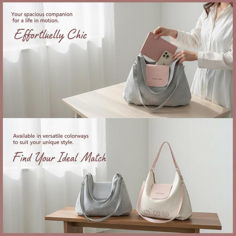 NEW Cute Cartoon Shoulder Bag  - огляд і ціна Women Bags White