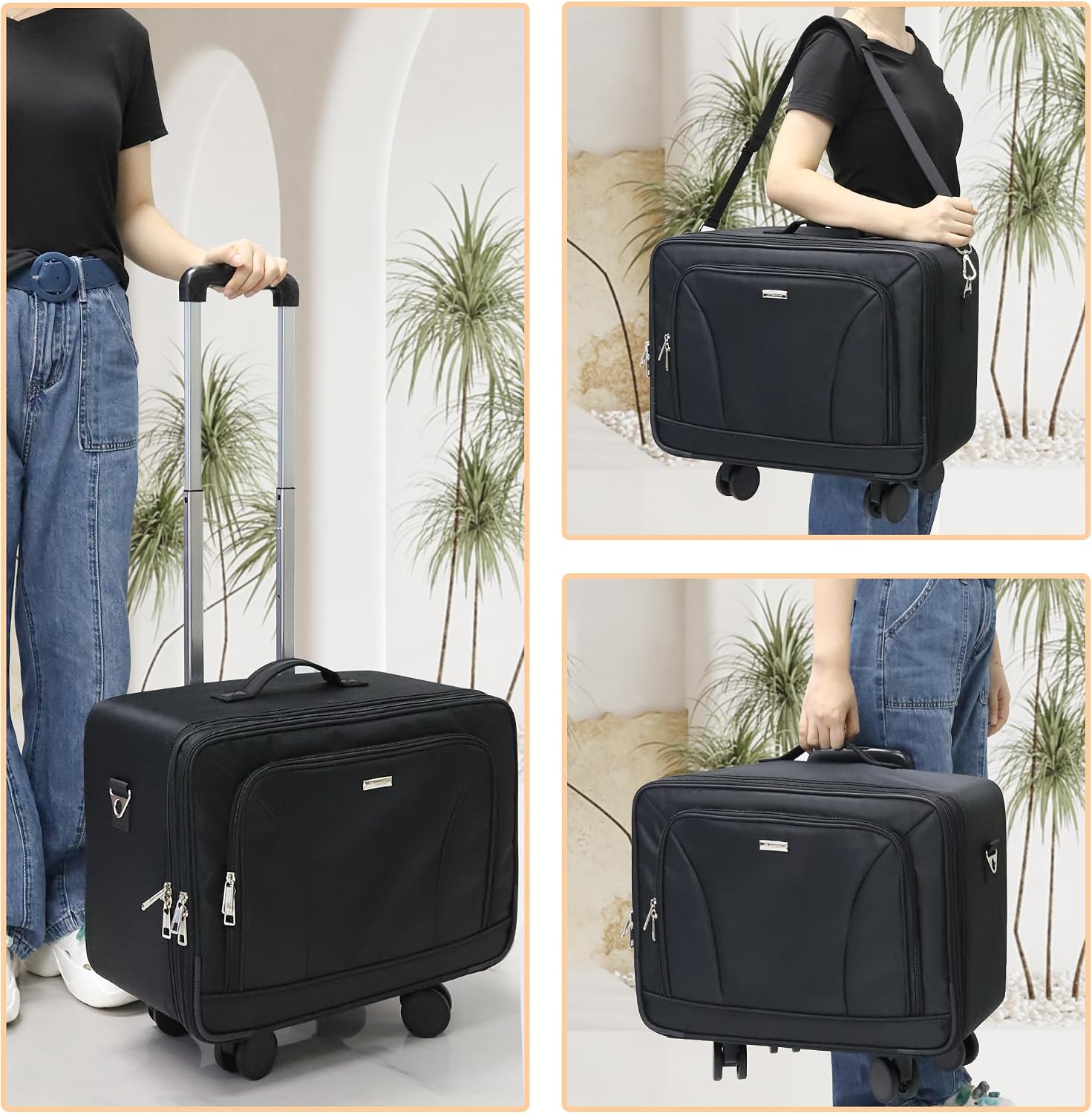 Extra Large Rolling Makeup Tra - огляд і ціна Woman In Bag