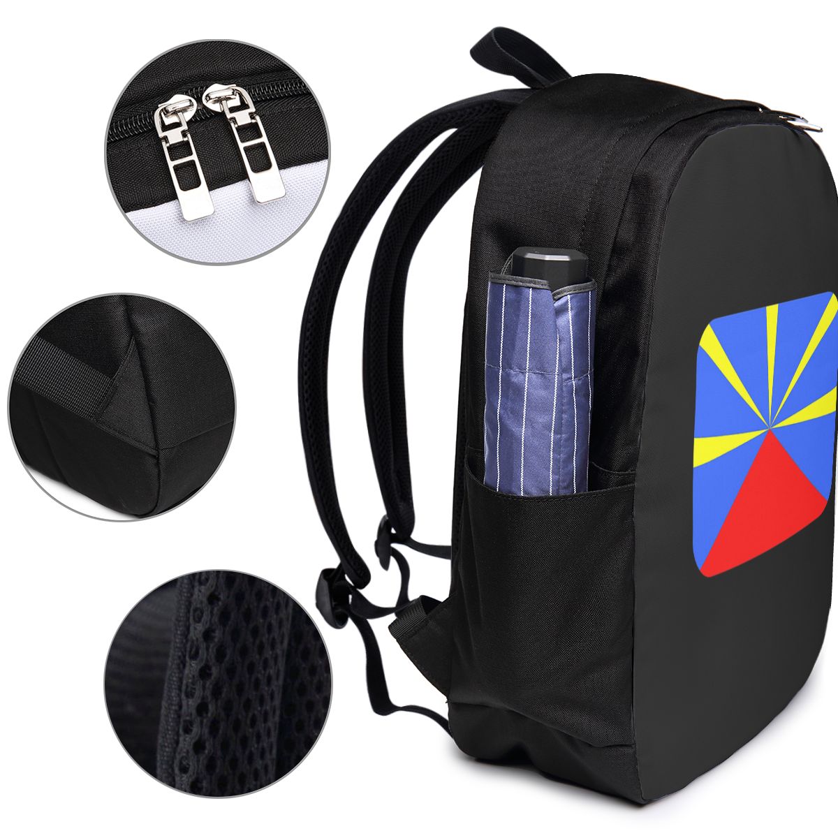 974 Reunion Island Flag Backpa - огляд і ціна Women'S Bag