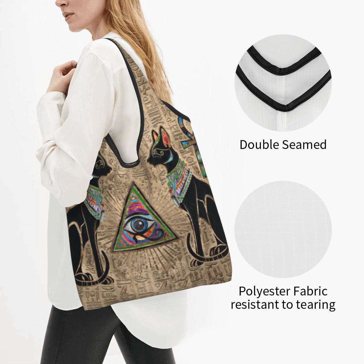 Custom Reusable Egyptian Cats  - огляд і ціна Women Bags In Egypt
