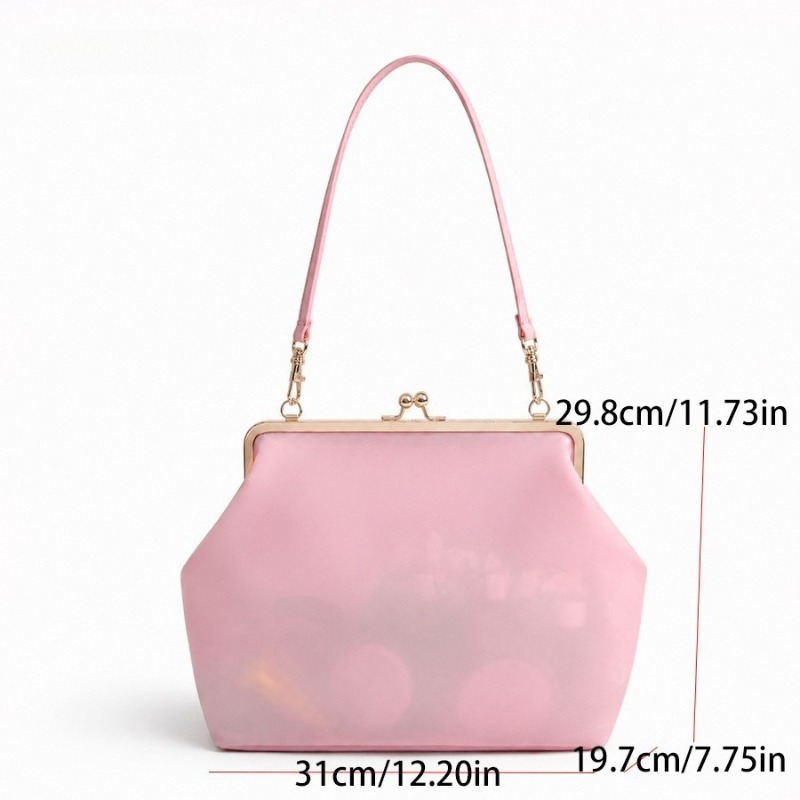 Clear PVC Waterproof Jelly Bag - огляд і ціна Hobo Bag Slouchy