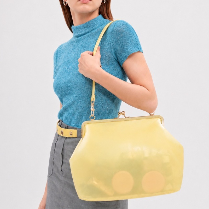 Clear PVC Waterproof Jelly Bag - огляд і ціна Hobo Bag Slouchy
