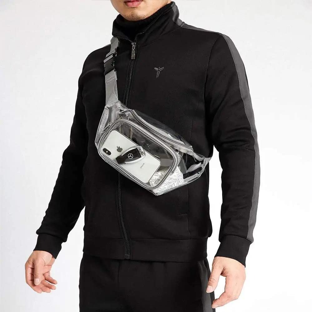 Clear Fanny Pack Transparent P - огляд і ціна Women Bags Waterproof