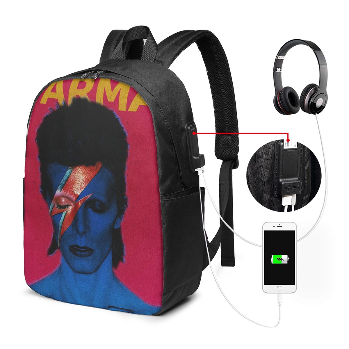 Davids Bowied Backpack Travel  - огляд і ціна Woman In Bag