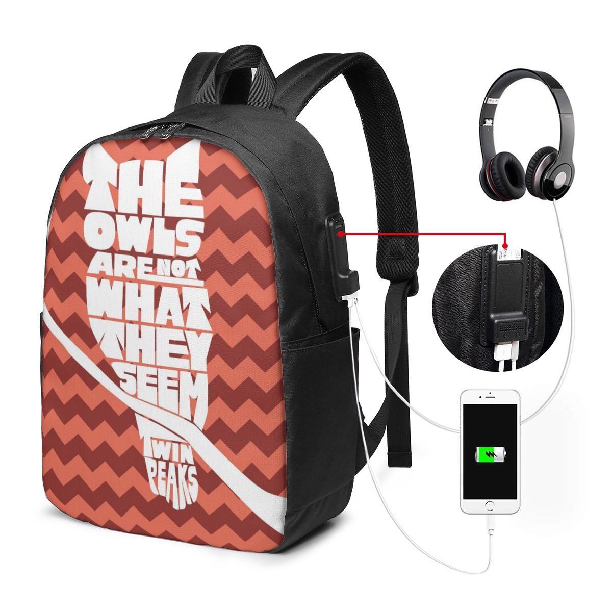 Twin Peaks Red Room Backpack T - огляд і ціна Women'S Bag