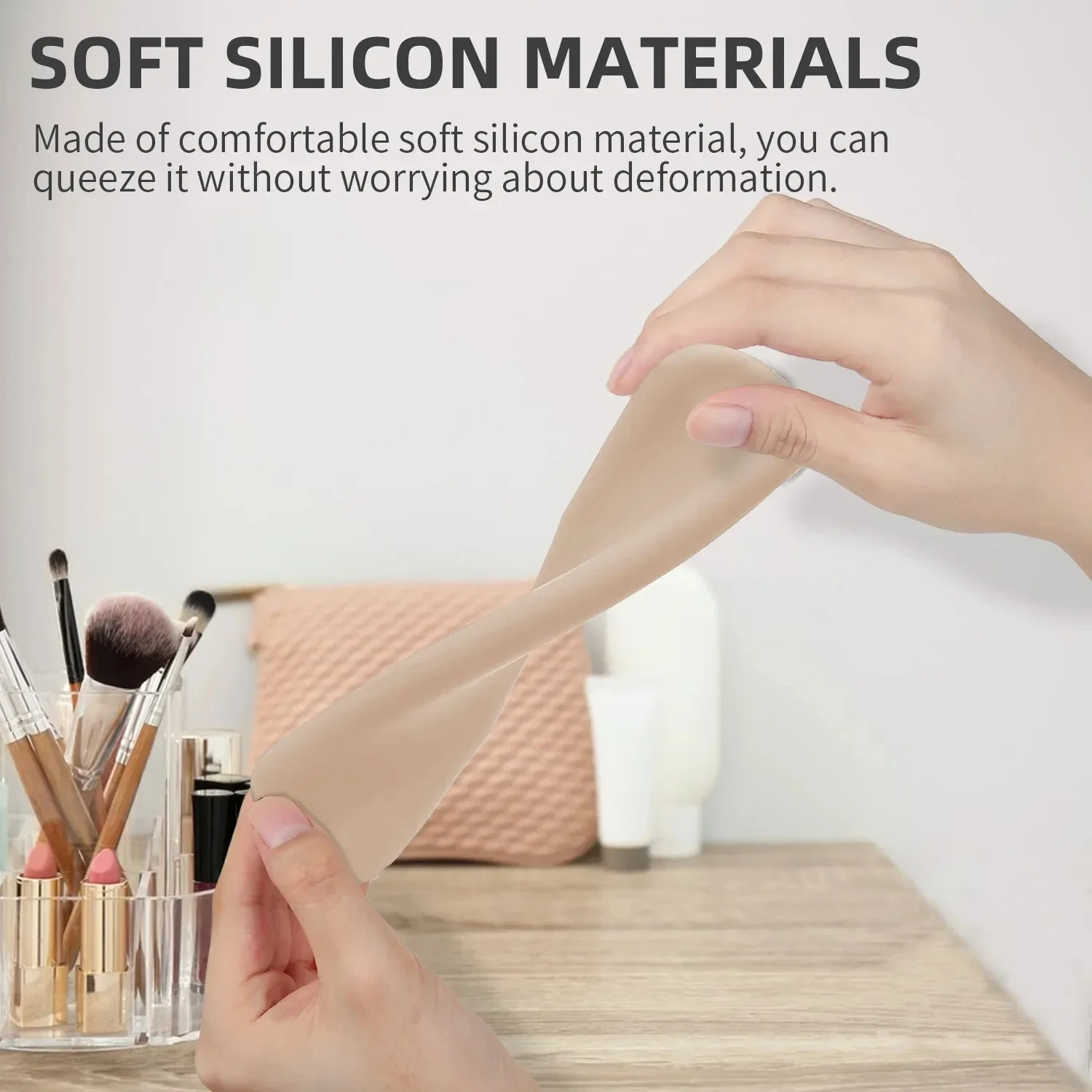 Travel Makeup Brush Holder Sil - огляд і ціна Women Bags Waterproof