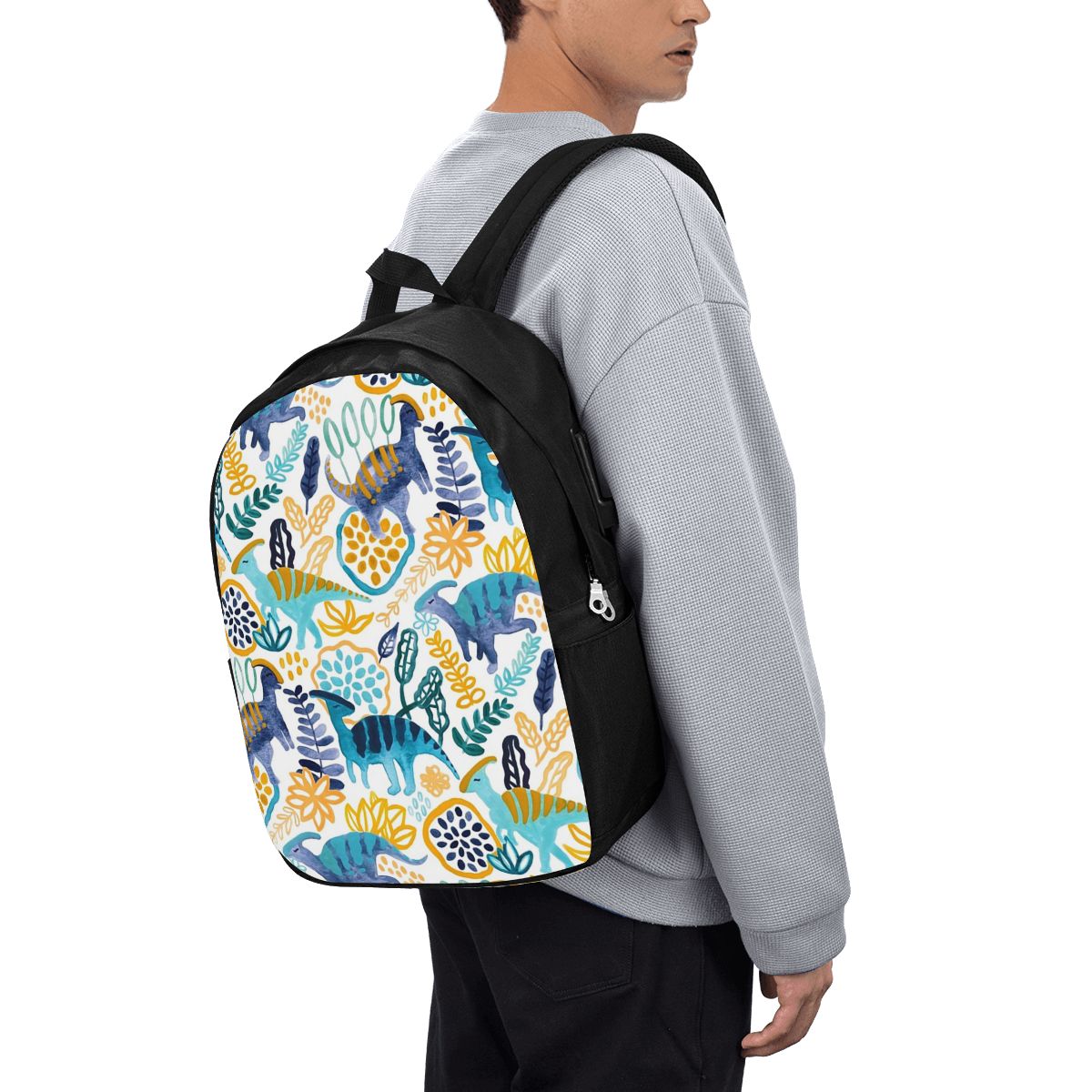Gouache Parasaurolophuses Back - огляд і ціна Woman In Bag