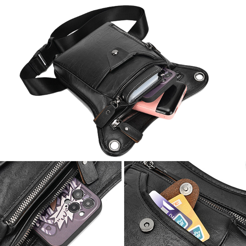 Vintage Pu Leather Waist Pack  - огляд і ціна Women'S Retro Bags