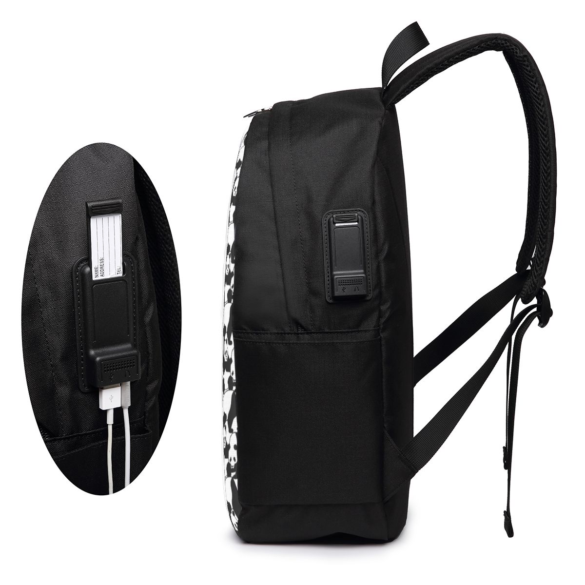 Panda Pattern Backpack Travel  - огляд і ціна Woman In Bag