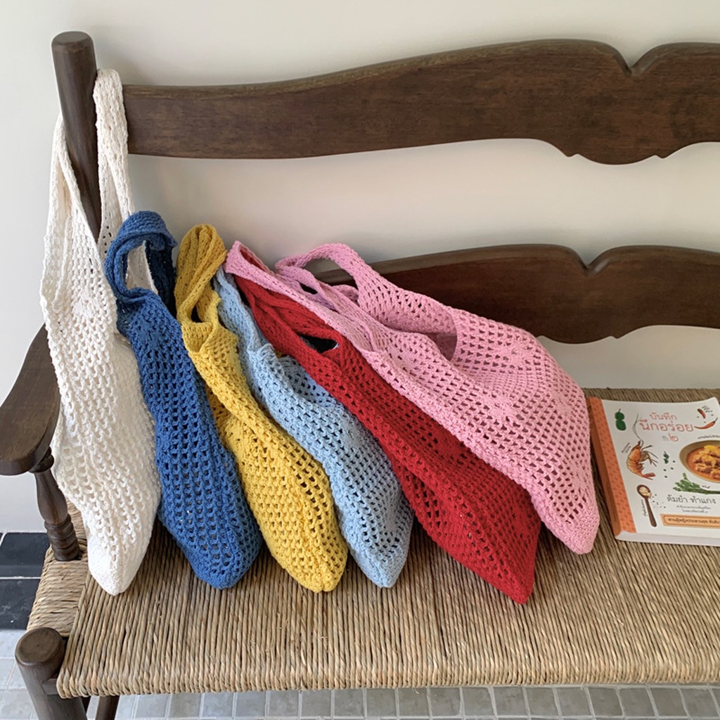 Crochet Bag Handmade Hollow Ou - огляд і ціна Women Bags Aldo