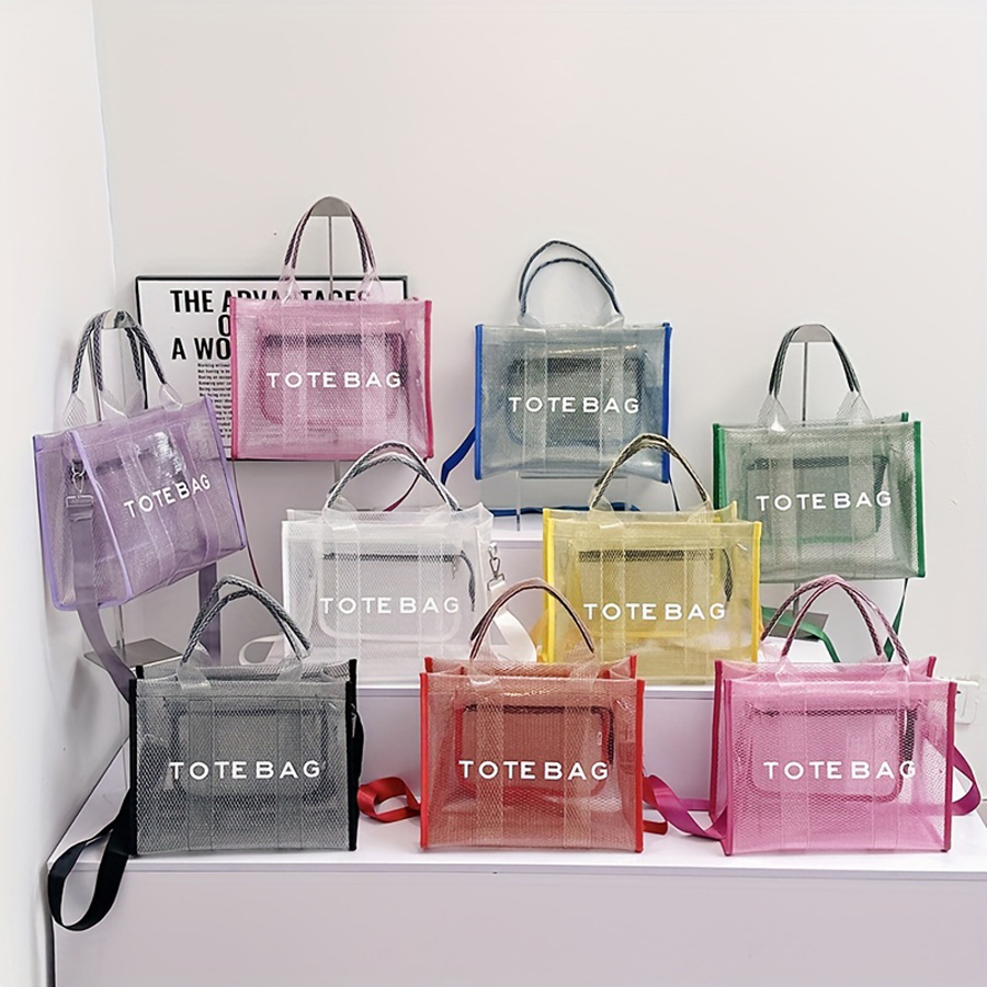 Fashion New High Capacity PVC  - огляд і ціна Women Handheld Bags