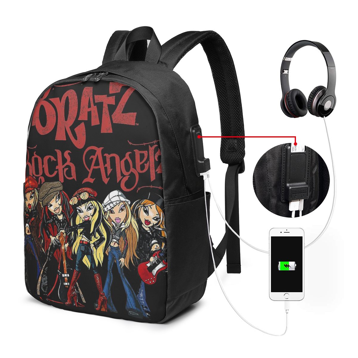 Bratz Rock Angelz Group Shot B - огляд і ціна Woman In Bag