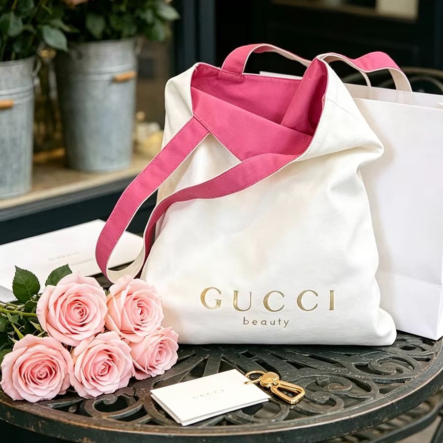GUCCIs bag Women Canvas Tote B - огляд і ціна Women Bags White