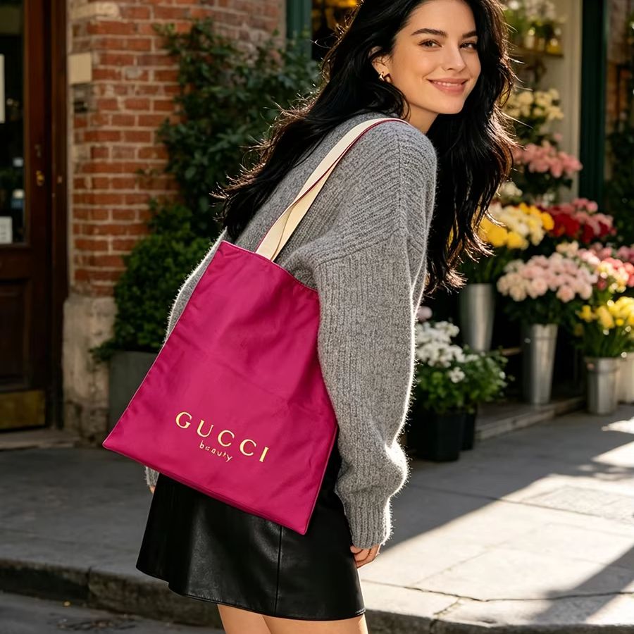 GUCCIs bag Women Canvas Tote B - огляд і ціна Women Bags White